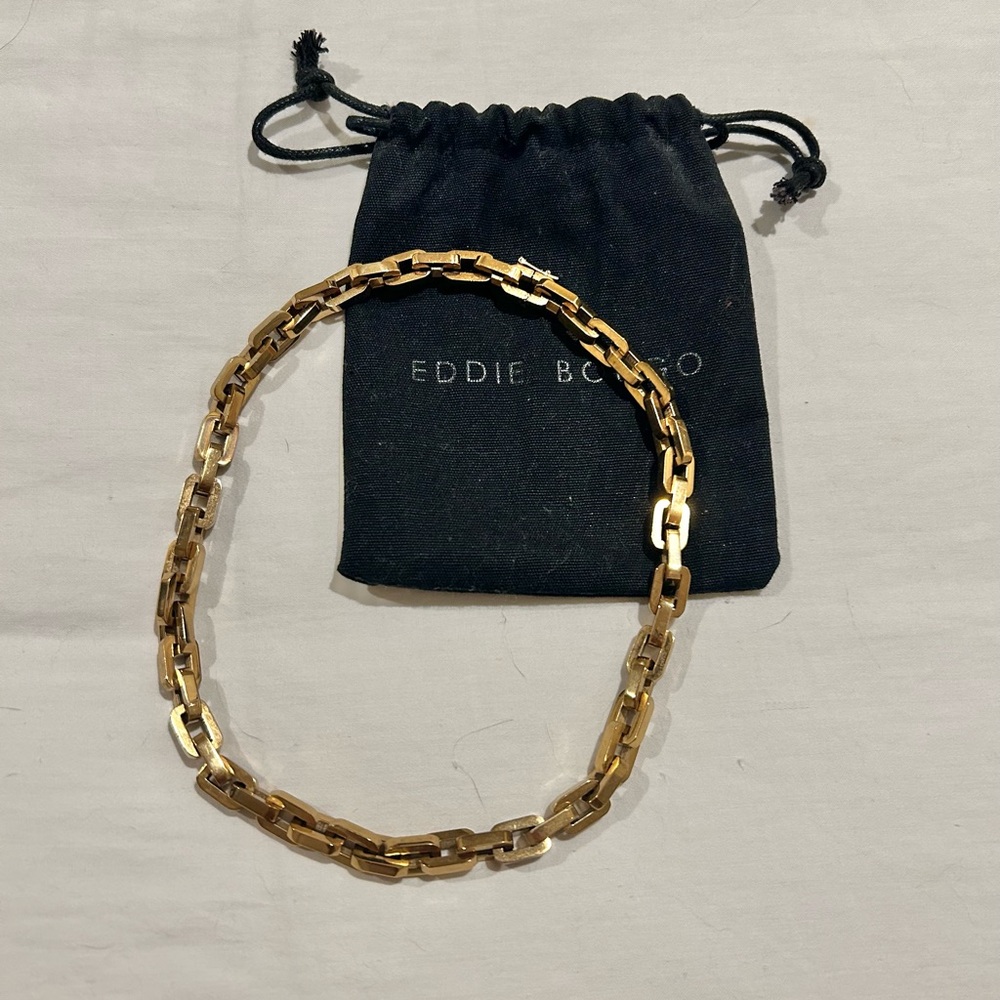 Eddie Borgo Gold Link Necklace